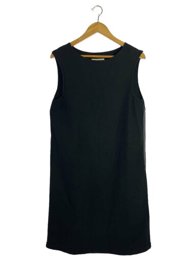 【中古】Maison Margiela◆ノースリーブワンピース/40/ウール/BLK/無地【レディースウェア】 【中古】Maison Margiela◆ノースリーブワンピース/40/ウール/BLK/無地【レディースウェア】