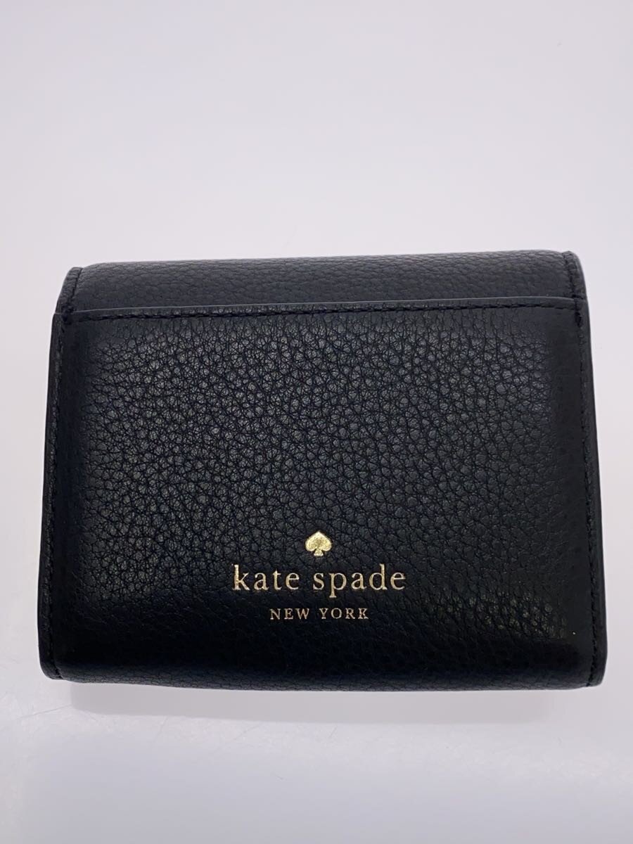 【中古】kate spade new york◆マーティ スモール フラップ ウォレット/財布/レザー...