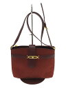 【中古】CELINE◆マカダム/M03/ショルダーバッグ/キャンバス/BRD/総柄//【バッグ】(4)