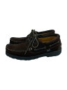【中古】Paraboot◆デッキシューズ/UK7.5/BRW/malo ヌバック【シューズ】