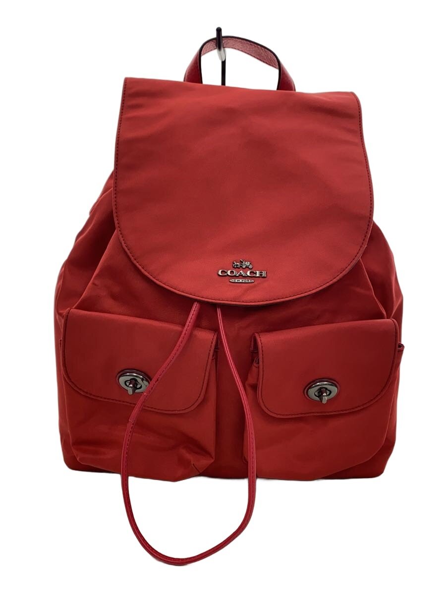 楽天市場】COACH（カラーレッド）（バックパック・リュック
