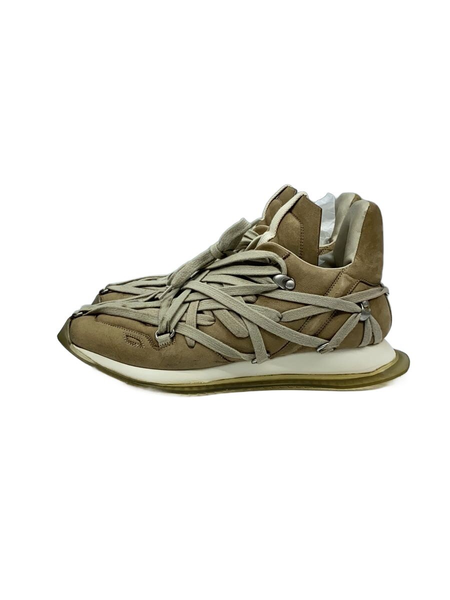Rick Owens◆MAXIMAL RUNNER/アキシマルランナー/ローカットスニーカー/ラバーソール/38/BRW/スウェード