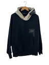 【中古】JULIUS◆パーカー/2/コットン/BLK/767CUM2【メンズウェア】