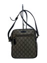 【中古】GUCCI◆ショルダーにダメージ大/状態考慮/グッチ/ショルダーバッグ_GGプラス//233268【バッグ】