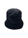 【中古】PRADA◆バケットハット/S/ナイロン/BLK/レディース/1HC137 2DMI【服飾雑貨他】(4)