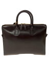【中古】PORTER◆ブリーフケース/SEEK BRIEFCASE/レザー/BRW/無地//【バッグ】(4)