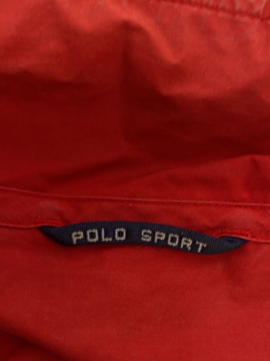 【中古】POLO SPORT◆ジャケット/L/コットン/NVY/無地【メンズウェア】