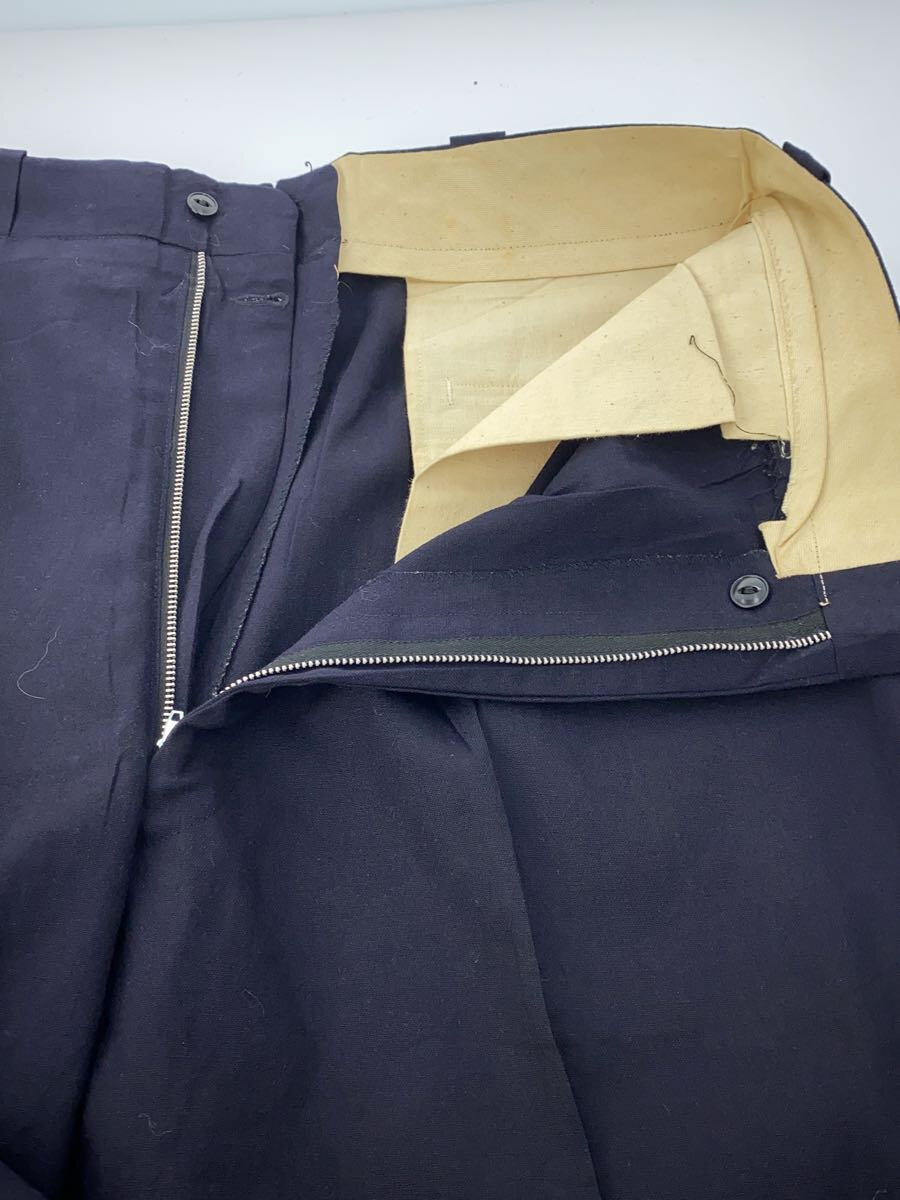 【中古】スラックスパンツ/36/ウール/NVY/推定50s/conmar/片爪/vintage【メンズウェア】