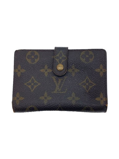 【中古】LOUIS VUITTON◆ポルト・フォイユ・ヴィエノワ_モノグラム・キャンバス_BRW/PVC/BRW/レディース【服飾雑貨他】 【中古】LOUIS VUITTON◆ポルト・フォイユ・ヴィエノワ_モノグラム・キャンバス_BRW/PVC/BRW/レディース【服飾雑貨他】