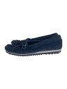 【中古】MINNETONKA◆シューズ/23cm/NVY/スウェード【シューズ】(4)