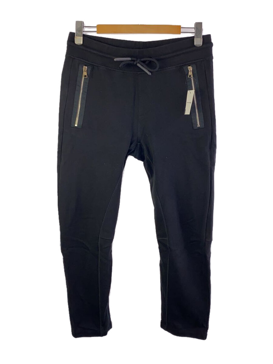 【中古】MONCLER◆ボトム/M/コットン/ブラック/d2091803900/pantalone【メンズウェア】