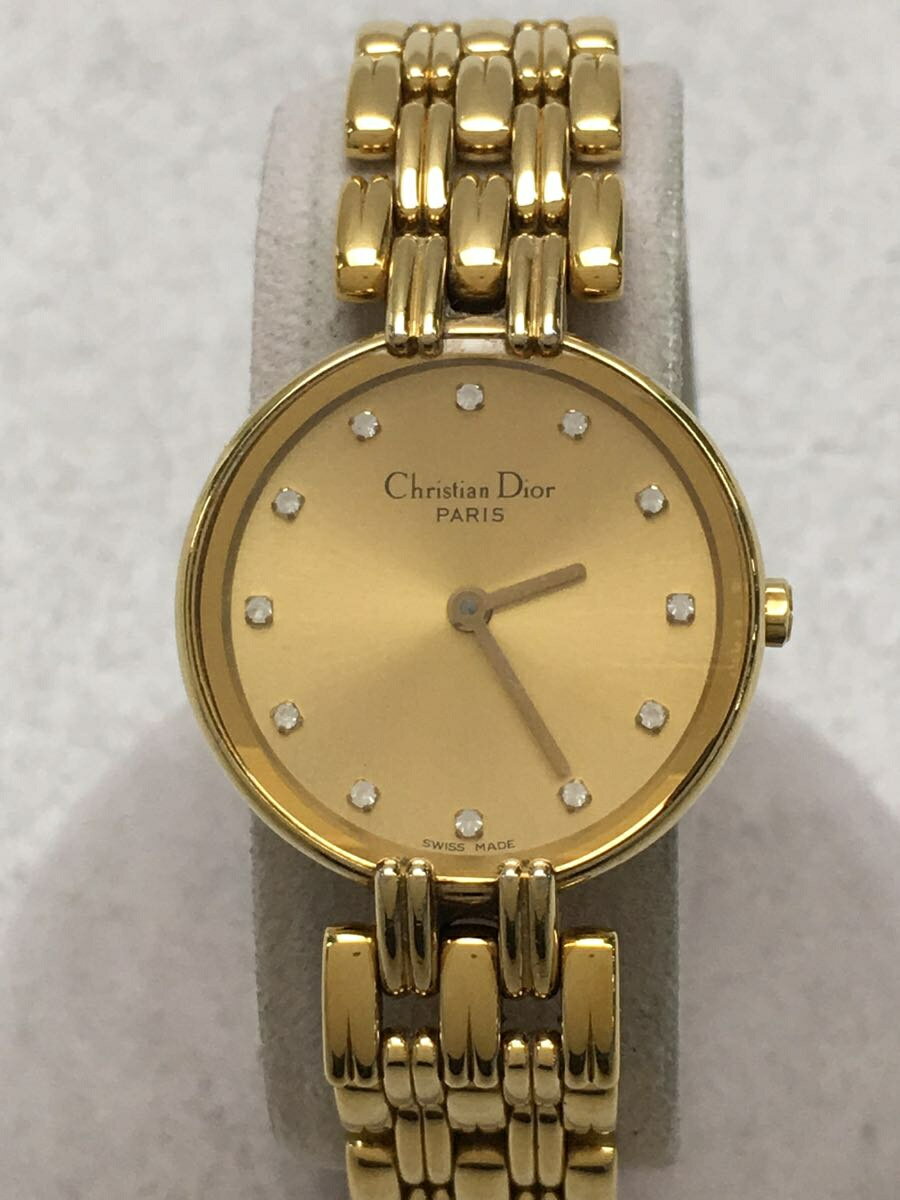 【中古】Christian Dior◆クォーツ腕時