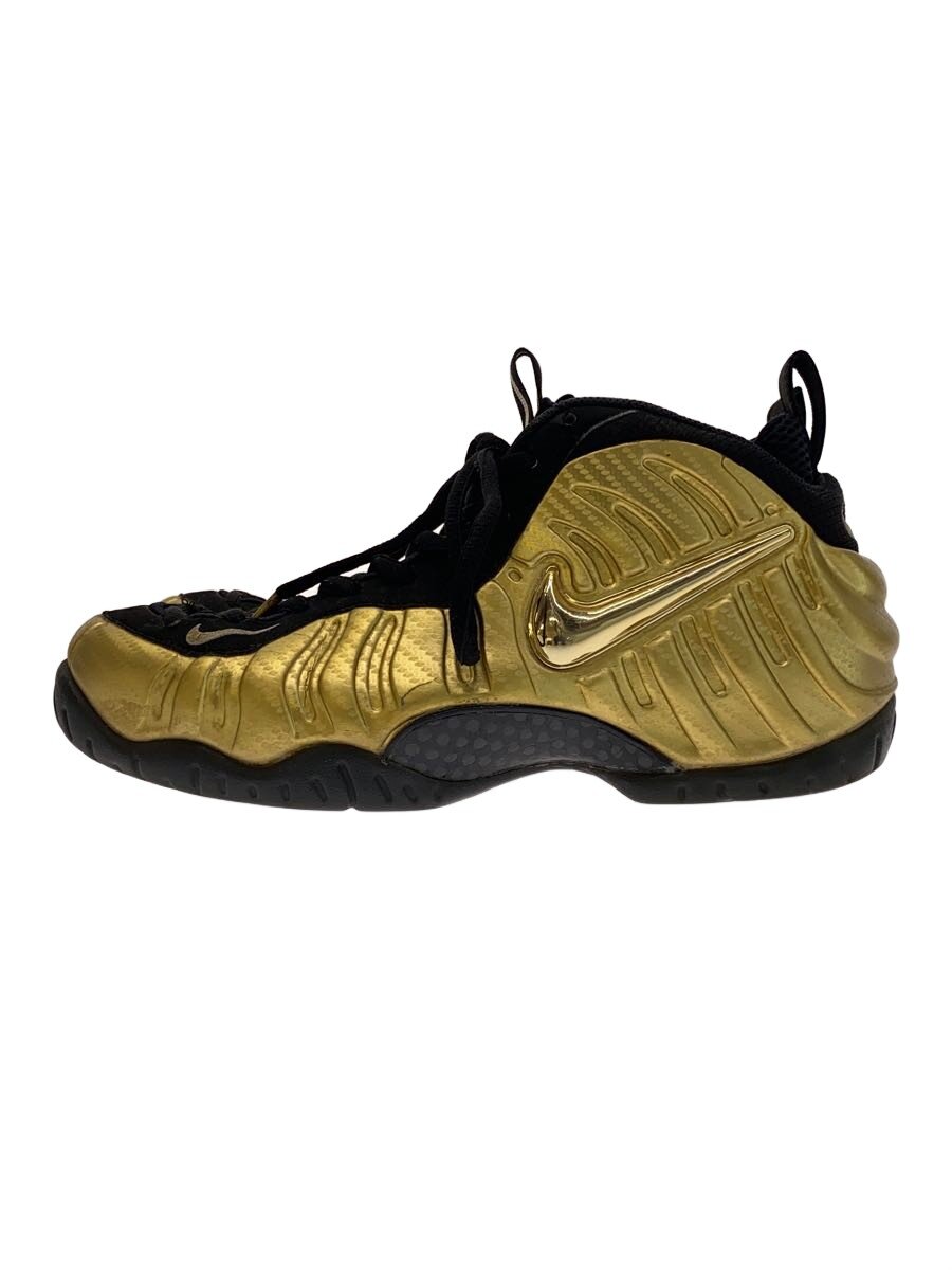 NIKE◆AIR FOAMPOSITE PRO/エアフォームポジットプロ/ゴールド/624041-701/27cm/GL