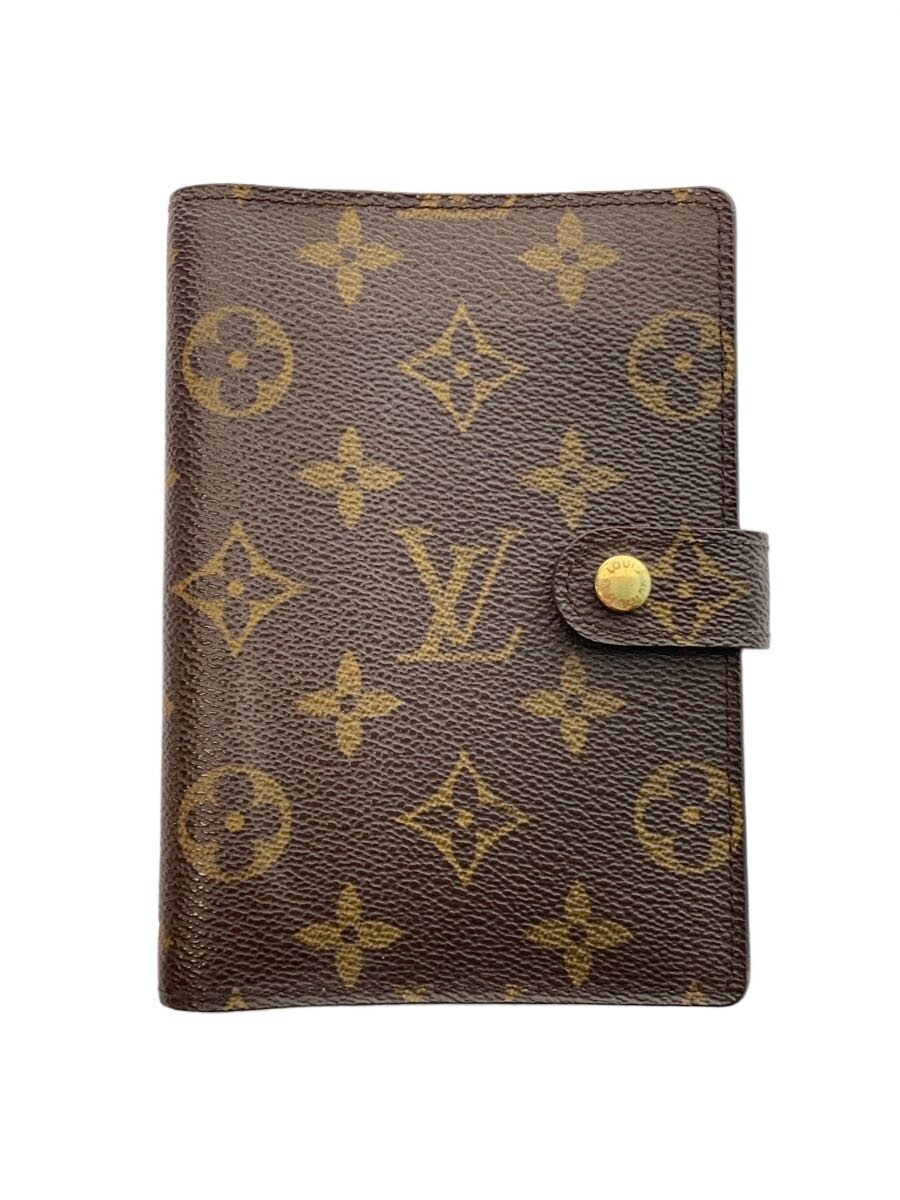 【ブランド】LOUIS VUITTON 【ブランドカナ】ルイヴィトン 【型番】R20005 【程度】B 【サイズ】 【メインカラー】ブラウン 【素材・生地】レザー 【キーワード】　　 2025/12/28 セカンドストリート尾張旭店【2986】【中古】LOUIS VUITTON◆アジェンダPM_モノグラム・キャンバス/レザー/BRW ブランド LOUIS VUITTON 型番 R20005 カラー ブラウン 柄 総柄 素材・生地 レザー>色・素材について サイズ >サイズ表示について 実寸（cm） 【ウォレット】 縦：14.5 / 横：10 / 厚み：1 【その他】 その他サイズ：/ 商品は　セカンドストリート尾張旭店の店頭にて販売しております。商品に関するお問合わせは、お電話(TEL:0561-55-3065)にて、問合わせ番号：2329865639834をお伝えください。 配送方法やお支払い方法に関するお問い合わせは、サポートセンターまでご連絡をお願いします。 ※お電話の対応は営業時間内のみとなります。お問い合わせフォームでお問い合わせの際はご注文番号をご記入下さい