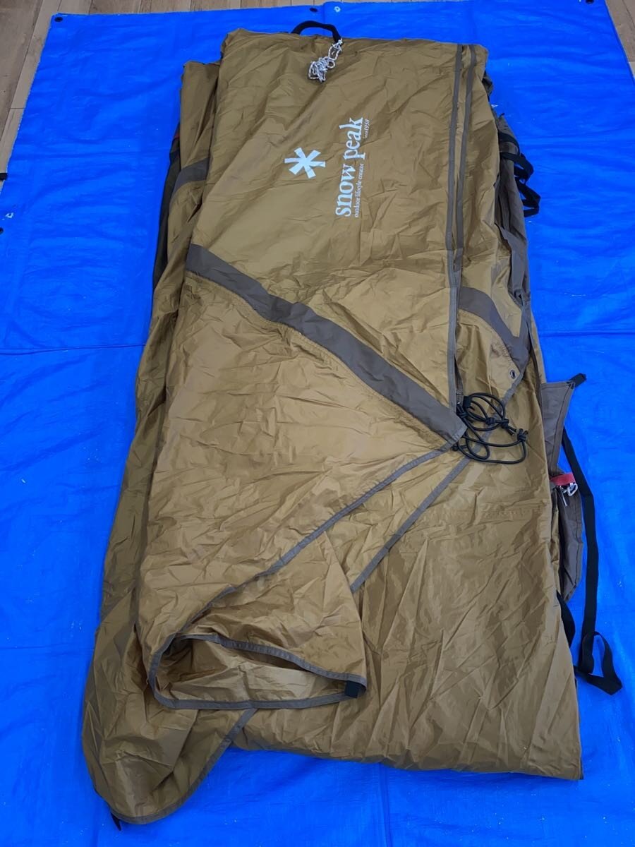【中古】snow peak◆エントリー2ルーム エルフィールド TP-880/ツールーム/4~6人用/ベージュ【スポーツ】 3