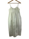 【中古】22AW/ロングキャミソールワンピース/Ying Dress/09220310/裾汚れ有【レディースウェア】(4)