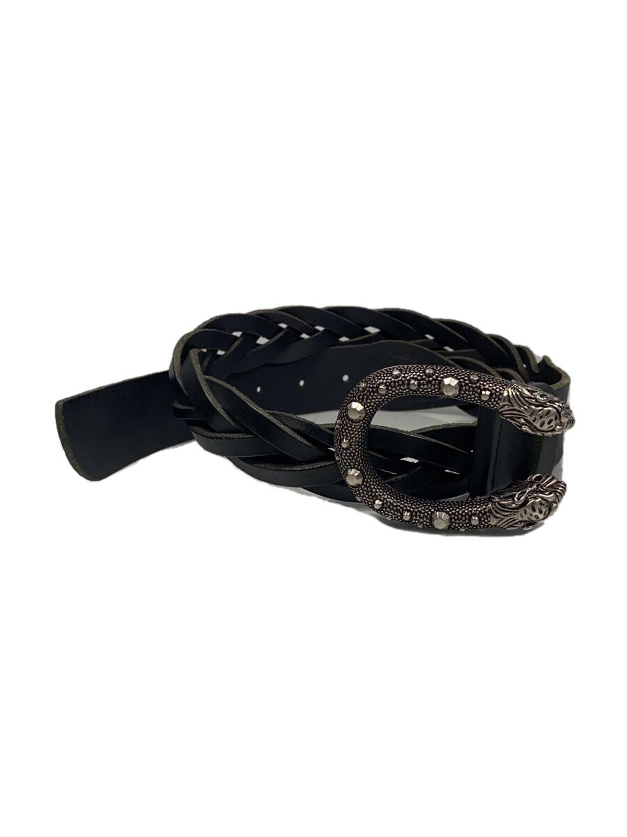 【中古】GUCCI◆ベルト/レザー/BLK/レディース/456328【服飾雑貨他】