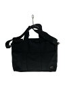 【中古】PORTER◆STAGE 2WAY BRIEFCASE/ブリーフケース/ナイロン/BLK/620-08284【バッグ】