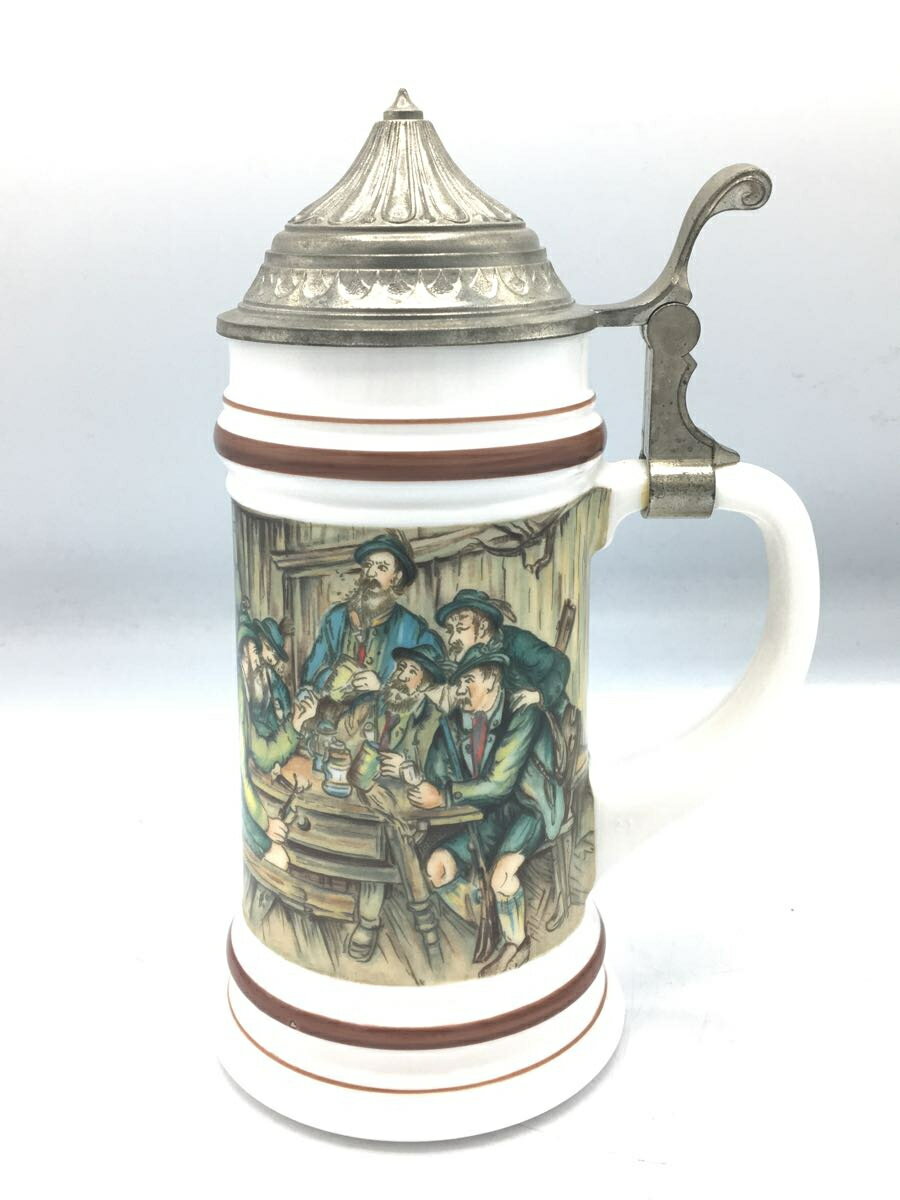 【中古】カップ&ソーサー/WHT/ドイツ製/ビアージョッキ【キッチン用品】