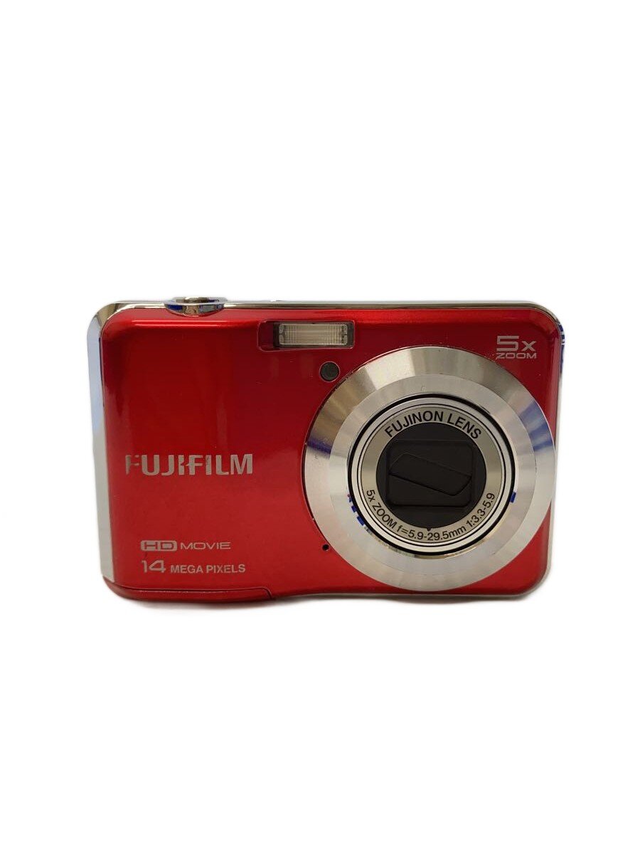 [중고] FUJIFILM ◆ 디지털 카메라 FinePix AX600 [레드] / 컴팩트 디지털 카메라 / 배터리 가동 // [카메라]