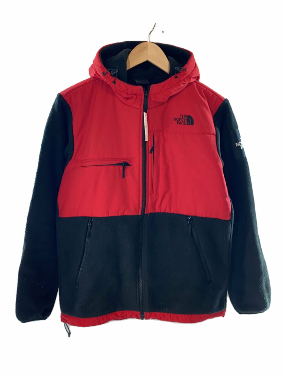 【中古】THE NORTH FACE◆DENALI HOODIE_デナリフーディ/S/ポリエステル/RED【メンズウェア】