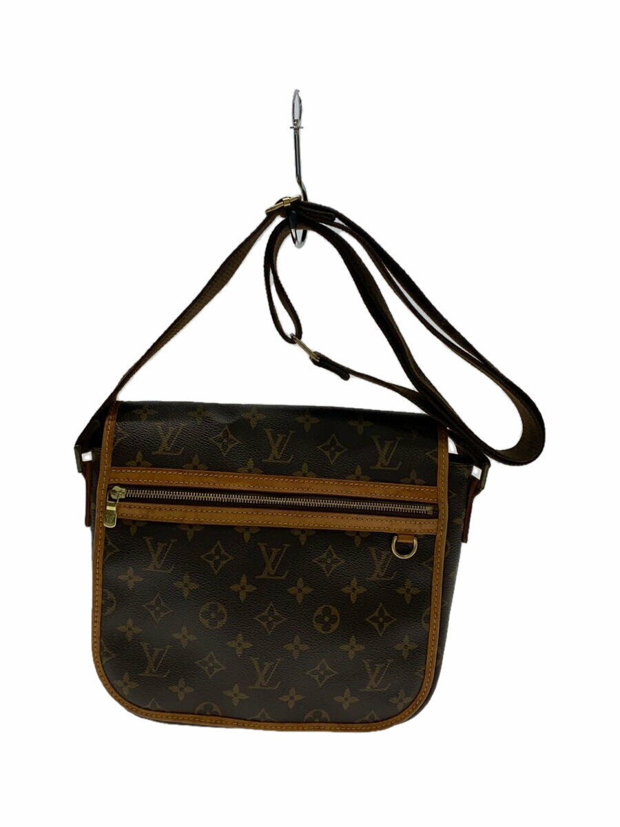 楽天2nd STREET 楽天市場店【中古】LOUIS VUITTON◆メッセンジャーPM・ボスフォール_モノグラム・キャンバス_BRW/PVC/BRW/総柄【バッグ】