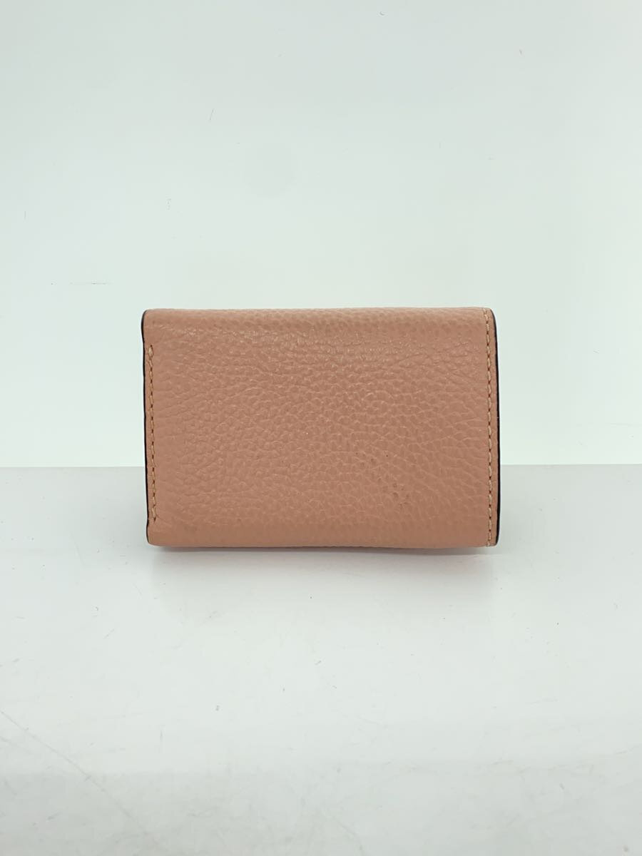 【中古】MARC JACOBS◆3つ折り財布/--/PNK/レディース【服飾雑貨他】