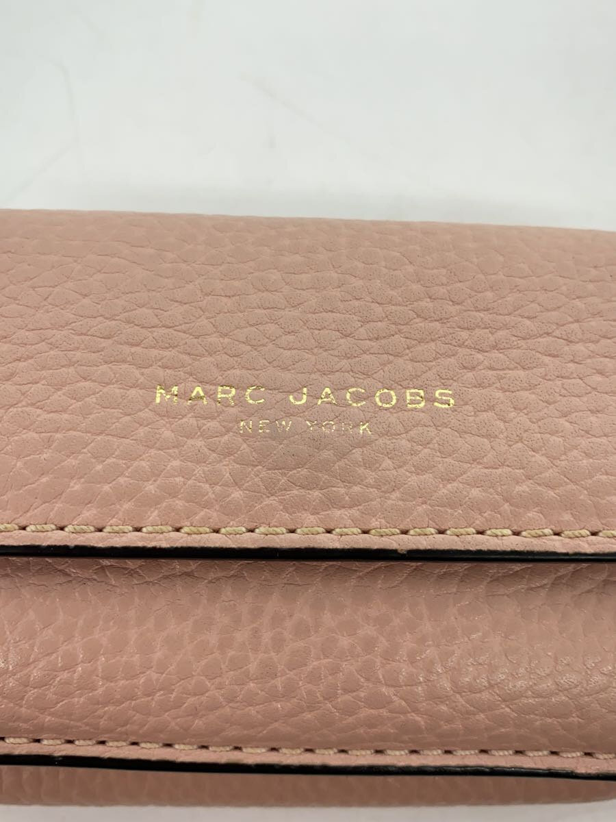 【中古】MARC JACOBS◆3つ折り財布/--/PNK/レディース【服飾雑貨他】