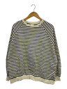 【中古】JOURNAL STANDARD LUXE◆22AW/ミラノリブボーダークルーネックプルオーバー/コットン/22070440041040【レディースウェ...
