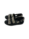 【中古】TOGA PULLA◆サンダル/38/BLK【シューズ】(4)