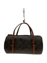 【中古】LOUIS VUITTON◆1)パピヨン26_モノグラム・キャンバス_BRW/PVC/BRW【バッグ】