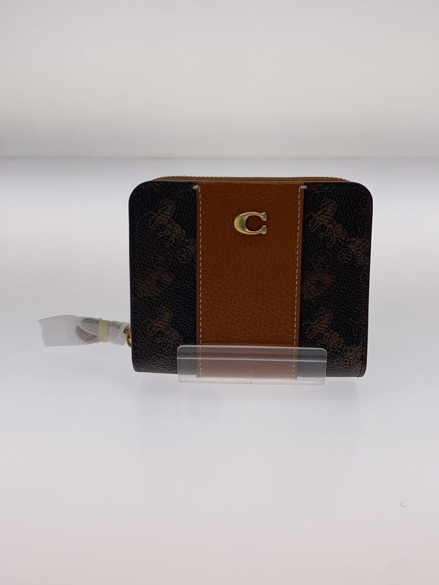 【中古】COACH◆2つ折り財布/--/BRW/レディース/CR992【服飾雑貨他】