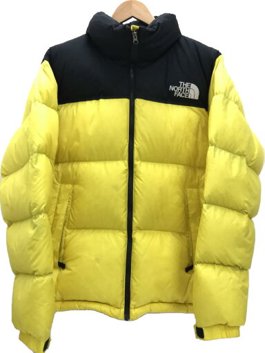 【中古】THE NORTH FACE◆ダウンジャケット/L/ナイロン/YLW/無地【メンズウェア】 【中古】THE NORTH FACE◆ダウンジャケット/L/ナイロン/YLW/無地【メンズウェア】