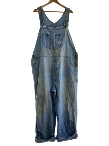【中古】sears◆70S/TRADEWEAR./オーバーオール/--/コットン/IDG/無地【メンズウェア】 【中古】sears◆70S/TRADEWEAR./オーバーオール/--/コットン/IDG/無地【メンズウェア】