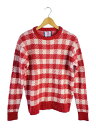 【中古】SON OF THE CHEESE◆セーター(厚手)/S/ウール/レッド/SC1520-KN02【メンズウェア】(4)
