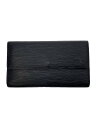 【中古】LOUIS VUITTON◆ポルト・トレゾール・インターナショナル_エピ_BLK/レザー/BLK/メンズ【服飾雑貨他】