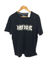 【中古】NIKE◆Tシャツ/XXL/コットン/BLK/842560-010【メンズウェア】