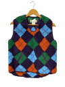 【中古】BEAMS BOY◆23AW/ボーイジャカードボアプルオーバーベスト/PUP/総柄/13-06-0054-6【メンズウェア】|詳細画像