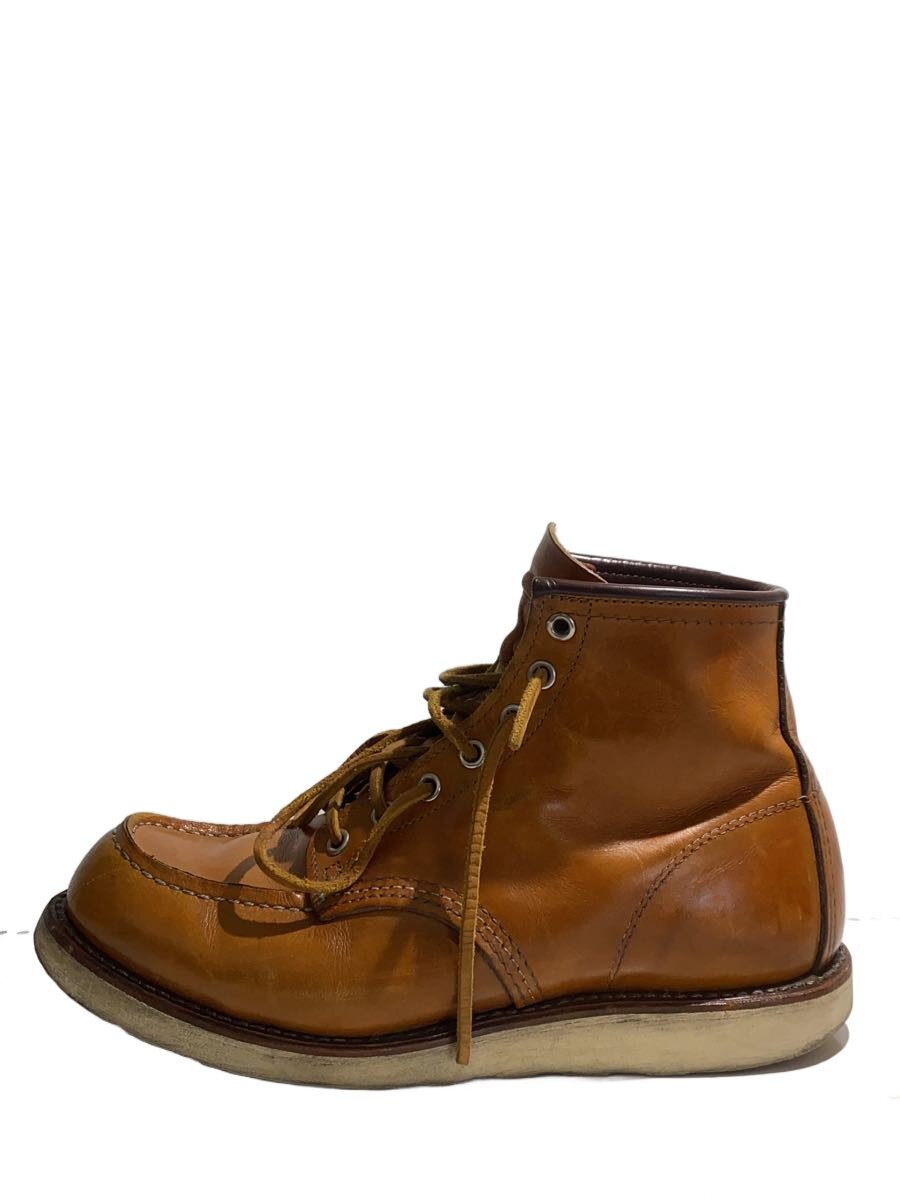【中古】RED WING◆エンジニアブーツ/UK7/CML/レザー/9875【シューズ】