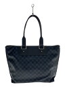 【中古】LOUIS VUITTON◆カバ・ヴォワヤージュ_ダミエ・グラフィット_BLK/PVC/BLK/総柄【バッグ】