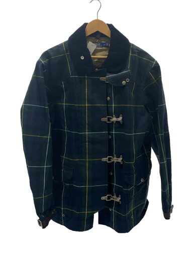 【中古】POLO RALPH LAUREN◆ジャケット/L/コットン/マルチカラー/チェック【メンズウェア】 【中古】POLO RALPH LAUREN◆ジャケット/L/コットン/マルチカラー/チェック【メンズウェア】