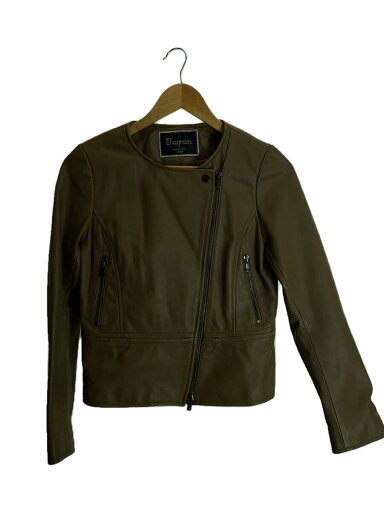 【中古】Diagram◆ジャケット/36/羊革/BRW【レディースウェア】 【中古】Diagram◆ジャケット/36/羊革/BRW【レディースウェア】