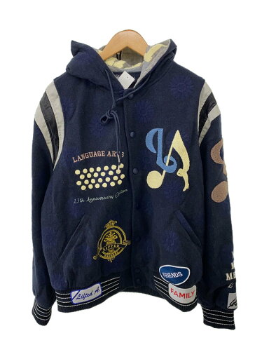 【中古】LIFTED ANCHORS◆ジャケット/L/アクリル/NVY【メンズウェア】 【中古】LIFTED ANCHORS◆ジャケット/L/アクリル/NVY【メンズウェア】