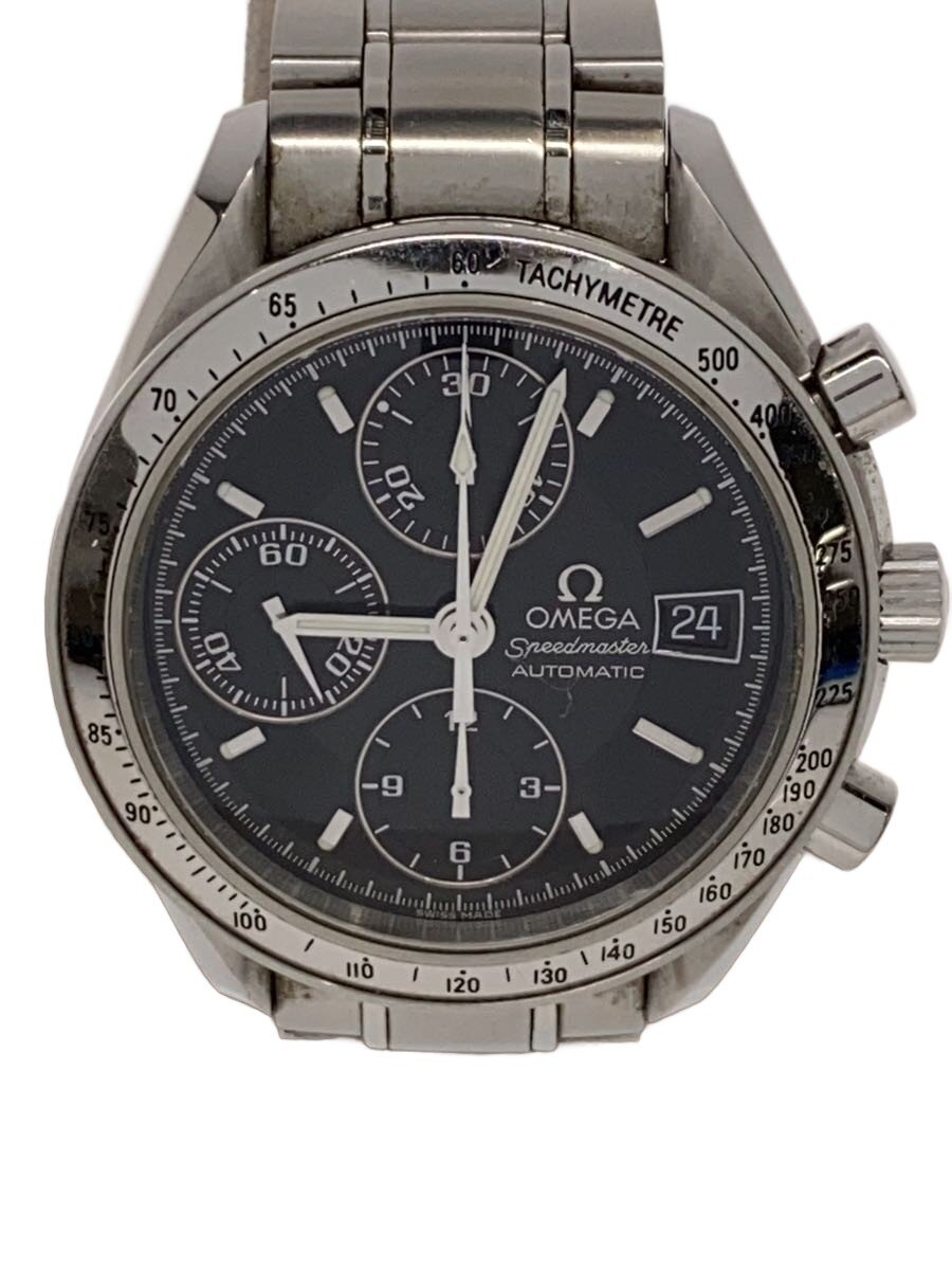 【中古】OMEGA◆自動巻腕時計/アナログ/BLK/SLV/3513.50【服飾雑貨他】