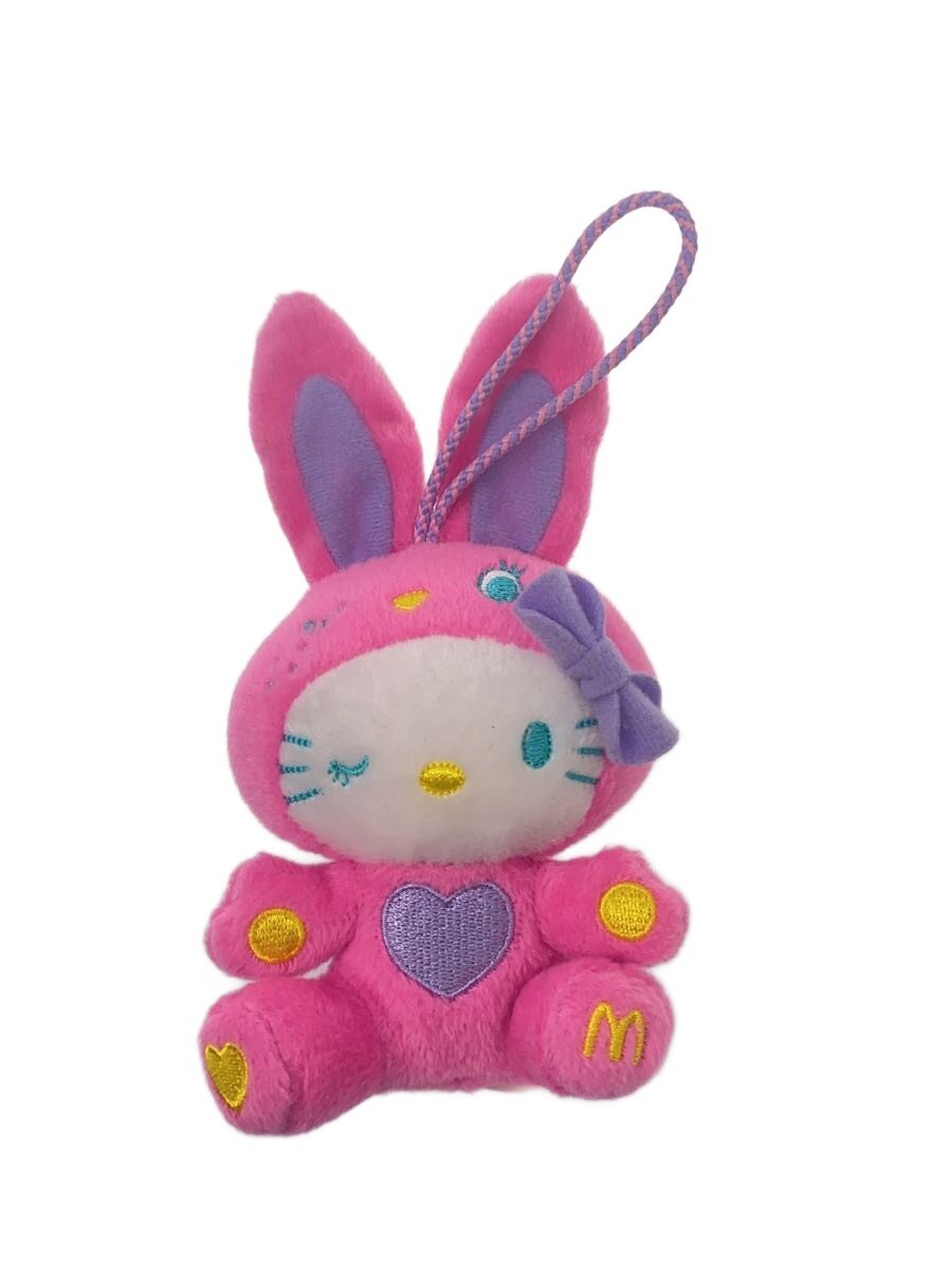 【中古】Sanrio◆MacDonald/ハッピーセット/ハローキティー カラフルバニー ラズベリー【ホビー】