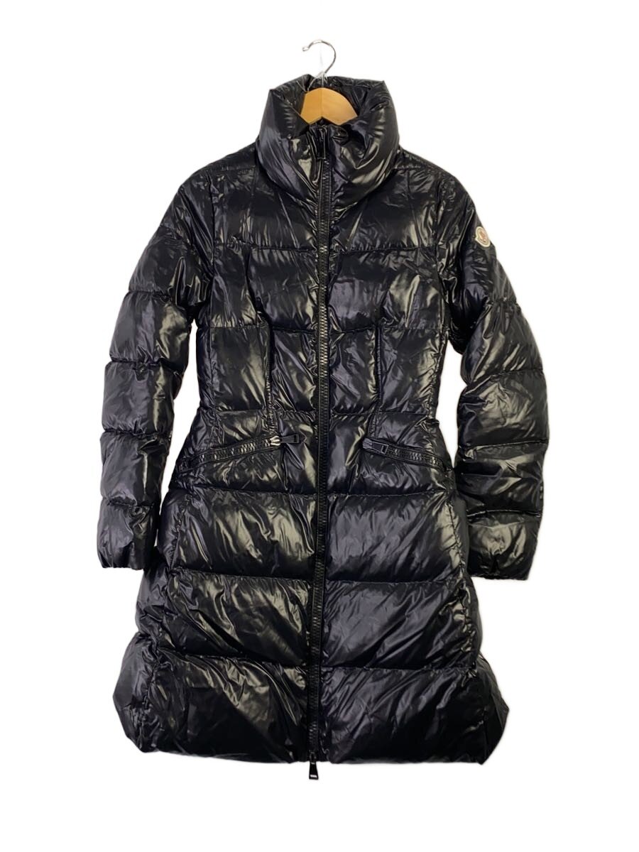 【中古】MONCLER◆ダウンジャケット/1/ナイロン/BLK/c20934996405 68950/JASMINUM【レディースウェア】