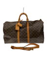 【中古】LOUIS VUITTON◆キーポル55_モノグラム・キャンバス_BRW/PVC/BRW/LOUIS VUITTON/ルイヴィトン【バッグ】