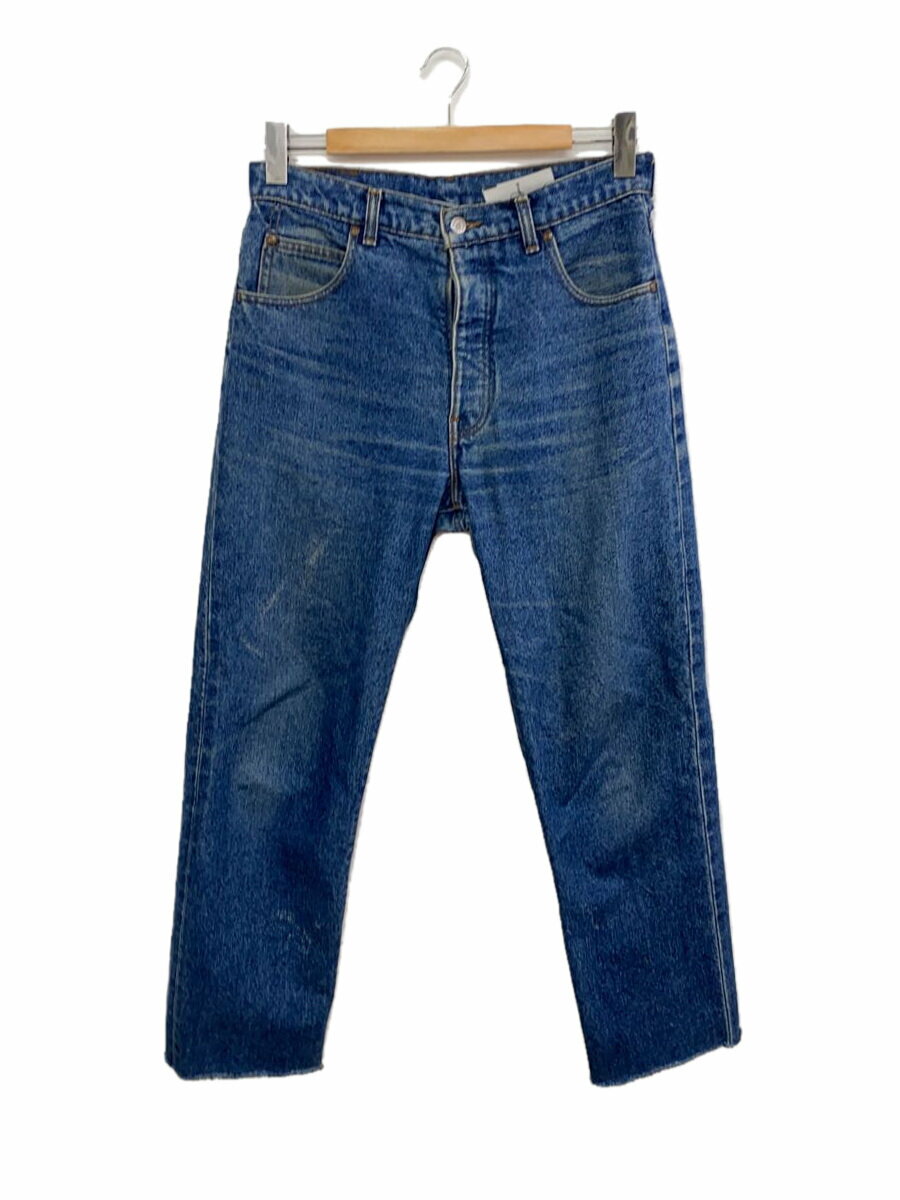 【中古】Levi’s◆ボトム/33/デニム/IDG/無地/292 12541 1087/スペイン製/裾カットオフ【メンズウェア】