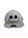 【中古】NEW ERA◆ヘッドウェア/7 3/8/キャンバス/WHT/無地/メンズ【服飾雑貨他】