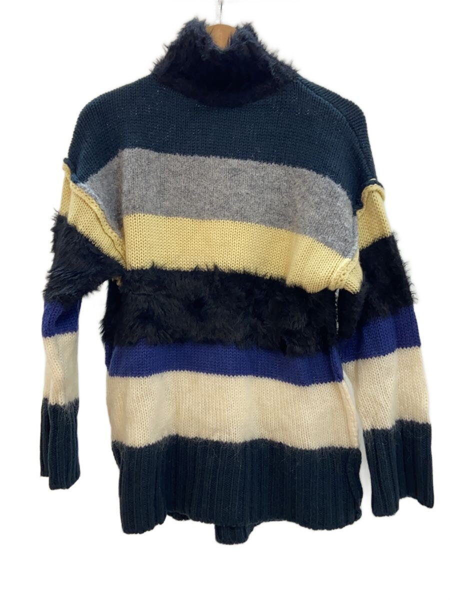 【中古】AULA(AULA AILA)◆ニット・セーター(厚手)/0/アクリル/マルチカラー/1224-09017【レディースウェア】